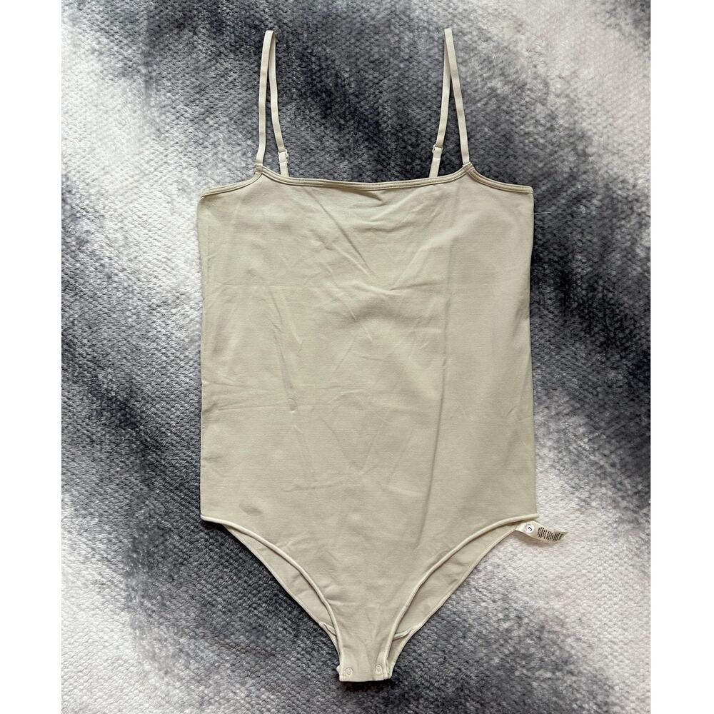 Skims Seamless Fits Everybody Cami Bodysuit Sand Cheeky Size Large XL